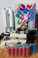 NOS Vintage Sterling Nu Curl Self-Gripping Steam Roller System Hair Curlers