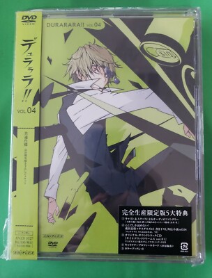 Durarara!! Anime DVD Vol. 04 Brand nmNew Sealed REGION 2 Aniplex (tec)
