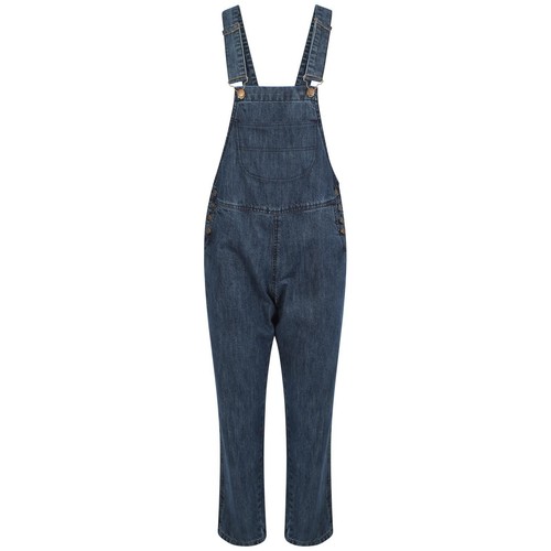 Ladies Regular Fit Denim Dungarees 