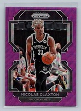 2021 Panini Prizm #38 Nicolas Claxton Purple Wave Brooklyn Nets