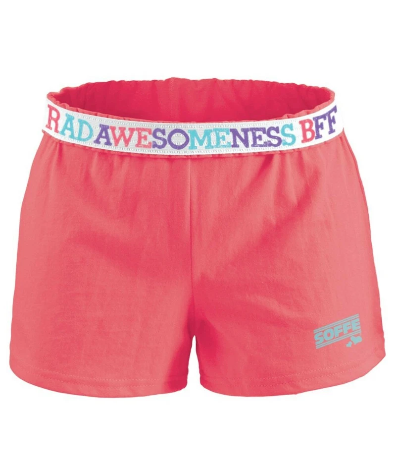 Pantalones Cortos de Verano SOFFE Niñas - Pantalones Cortos Alegres - Cintura Plegable Foto 4 de 4