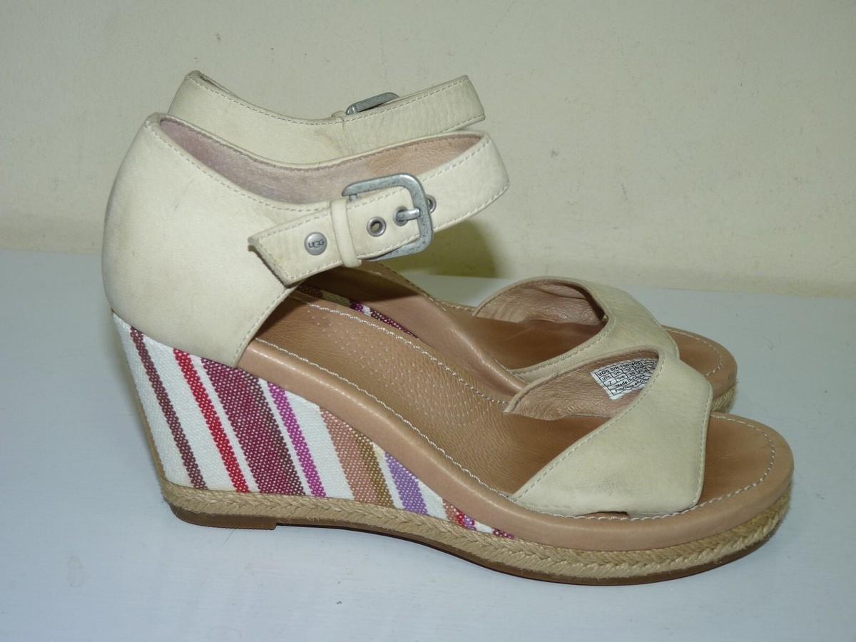 UGG Cream Sandals UGG Goldenstar Hi Slide Womens Sandals Sand 1155458 SAN  main image 2