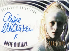 Farscape Through the Wormhole Auto Autograph A54 Angie Milliken as Volmae