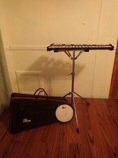 Vic Firth Xylophone 32 Key Percussion Drum, Sticks, Mallets, Stand  Soft Case
