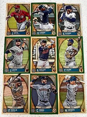 2021 Topps Gypsy Queen Base & Green Parallel #1-320 -You Pick- Buy 2 get 2 free!