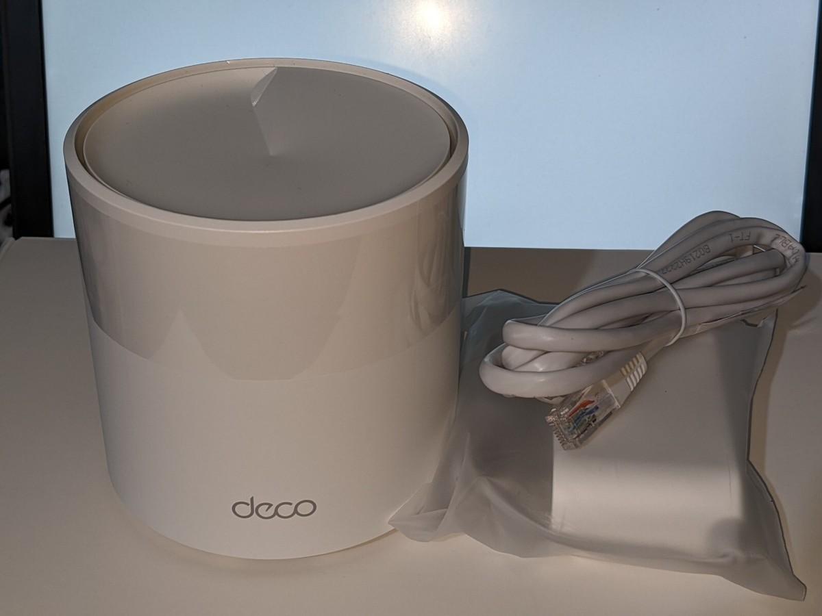 Single Unit NoBox TP-Link Deco X60 AX3000 Wi-Fi-6 Router Mesh