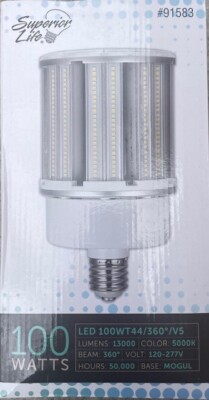 Superior Life 13K lumen bulb- 100WT44/360`/V5