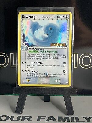 Dewgong Pokemon 15/101 Rare Holo Delta Species Dragon Dewgong Pokemon 15/101 Rare Holo Delta Species Dragon