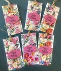 Handmade Bright Summer Floral Happy Birthday Gift Tags 6 Flower gift tags