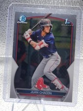 2023 Bowman Draft Chrome Juan Chacon 1st Bowman BCP-105 Boston Red Sox