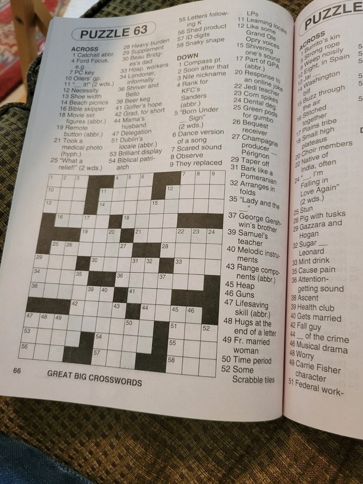 Kappa Large Print Crosswords &amp; Word-Finds, Puzzle Books, Vol 145 &amp; 446 ...