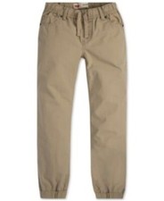 Levi's Pants Boys XL 13-15 Beige Ripstop Straight Jogger Pants