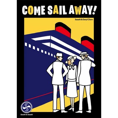 Come Sail Away | Brettspiel | Veröffentlicht von Saashi & Saashi (brandneu & versiegelt)