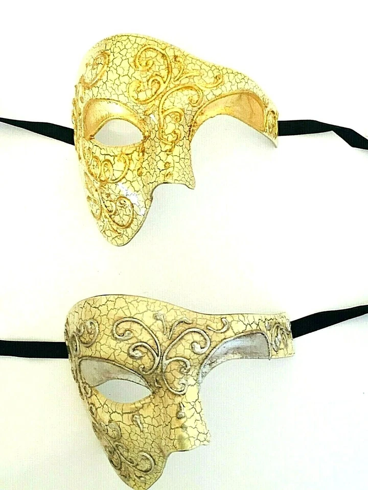Collectible party mask Masquerade Events Venusian Phantom of the Opera half Mask - Image 2 of 4