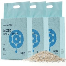 Tofu Cat Litter, Super Ultra Absorbent, 18 LBS Clumping Cat Litter, Natural, ...