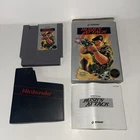 hangtab Rush'n Attack complete in box nintendo nes 5-screw game CIB