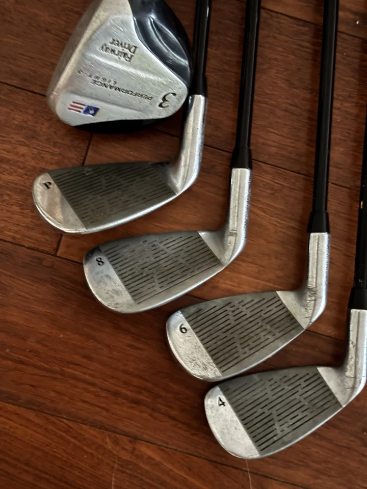 Uskg US Kids Set PL3 Irons 35-40 inches Fairway Driver3, Irons 4,6,8, & Putter - Image 4 of 4