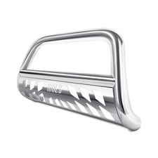 For Chevy Silverado 1500 Ltd 22 Aries 3 Polished Bull Bar W Brushed Skid Plate
