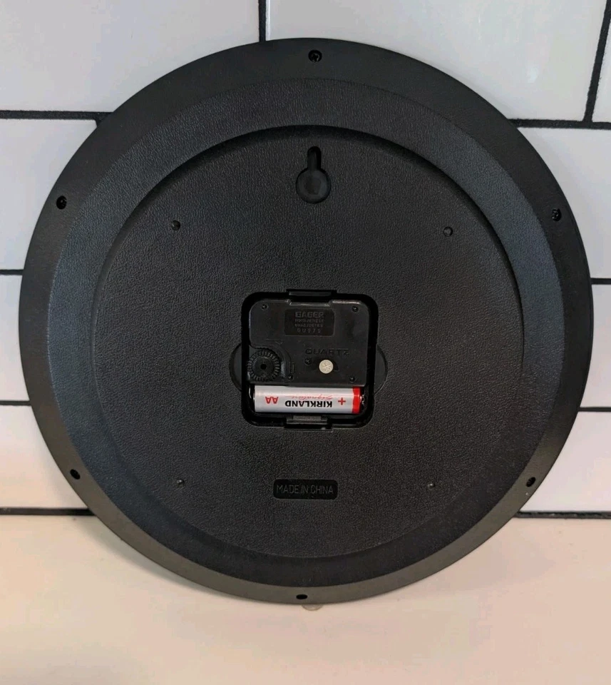 Reloj de pared inverso retroceso Goofy de colección Disney Time Works novedad con caja funciona Foto 3 de 4