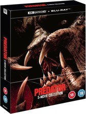 PREDATOR 5 MOVIE COLLECTION (1987-2022) New Region Free 4k Ultra HD + Blu Ray