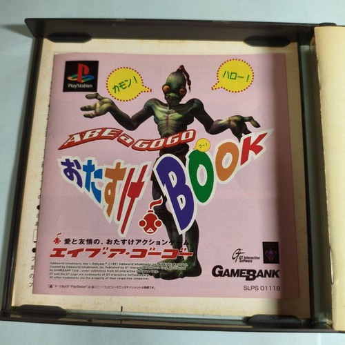 Abe a GoGo Used Tested Japanese ver with Case Sony PlayStation PS1 - Picture 2 of 5