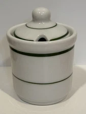 Gorgeous Iroquois China Restaurant Ware Sugar Or Honey Crock With Lid