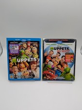 The Muppets Blu-Ray, 2012 Muppets Most Wanted Blu-ray, 2014 Bundle