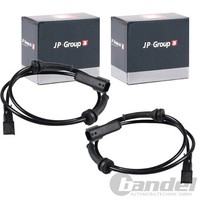 2X JP Group ABS-SENSOR Raddrehzal Hinten Passend FüR Renault Grand Megane ScÉNic