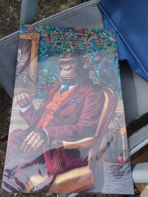 Haken Fauna Kunst Cover Ausdruck Wohndeko Wandbild Karton Papier Poster