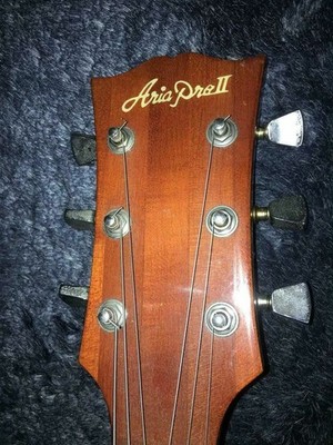 Acoustic Guitar Aria Pro II J-35VS Vintage Sunburst SN 03780062