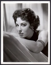 RITA GAM sexy alluring actress ca. 1950 ORIG PHOTO 8x10