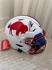 Josh Allen Signed Buffalo Bills Old School logo Speedflex Full Sizes Helmet