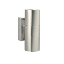 CLEARANCE ITEM - Nordlux Tin 240v wall up/down light silver