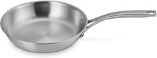 8' Stainless Steel Round Fry Pan, Nonstick