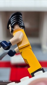 2012 Lego Marvel Super Heroes Minifigure SH0017 Wolverine From Set # 6866 Great
