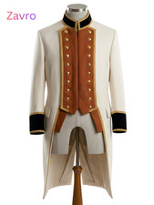 Cappotto uomo vittoriano misto lana cerimoniale su misura steampunk