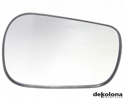 Außenspiegel Ersatzglas für Ford Fiesta Fusion Beheizt Chrom Links 01-12