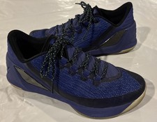 Size 8.5 - Under Armour Curry 3 Low Anthracite Purple for  display picture 1