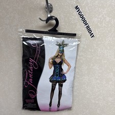 Midnight Peacock Fantasy By Fun World Size Small 6-8 Brand New On Sale
