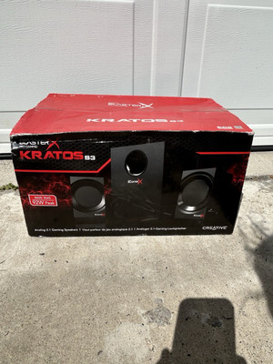Creative Labs Sound BlasterX Kratos S3 Gaming Speakers