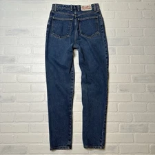 Bongo Jeans Womens Size 7 Long Tapered Denim 90s
