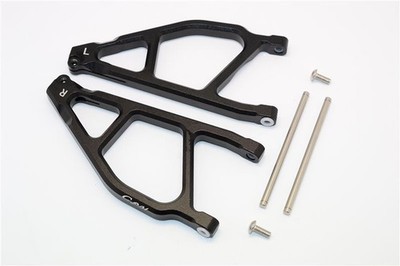 GPM MAN054-BK Aluminium Querlenker Oben Vorn Schwarz ARRMA Nero 6s