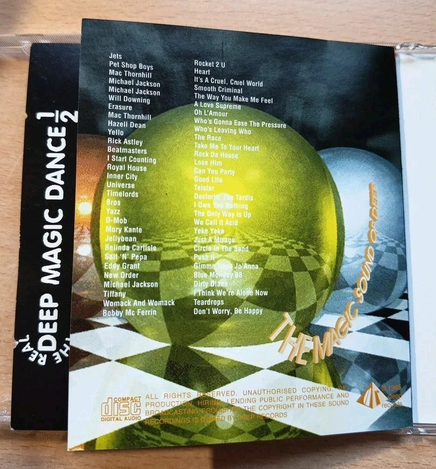 Deep Dance 1/2 Yearmix 1987 , 1988 ( 2 CDs ) Sehr Selten - Bild 4 von 4