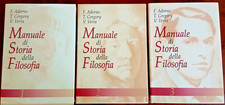 3 volumi Manuale di storia della filosofia F. Adorno, T. Gregory, V. Verra CDE