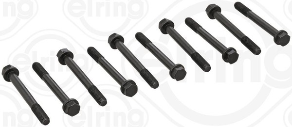 NEU - Elring 707.650 Zylinderkopfschraubensatz FüR Asia Motors Ford USA KIA-image