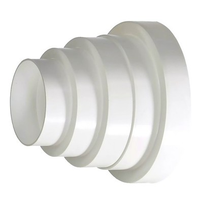 1 PCS Plastic Reducer Universal Connector for Ventilation Systems Round Tube