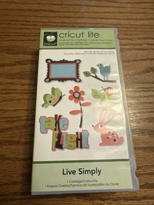 Cricut Lite Cartridge Live Simply Die Cut Themed Image Cartridge Provo Craft
