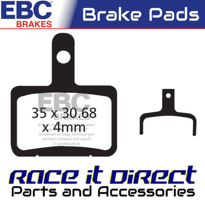 CFA327HH Gold Sintered Longlife MTB Disc Brake Pads EBC