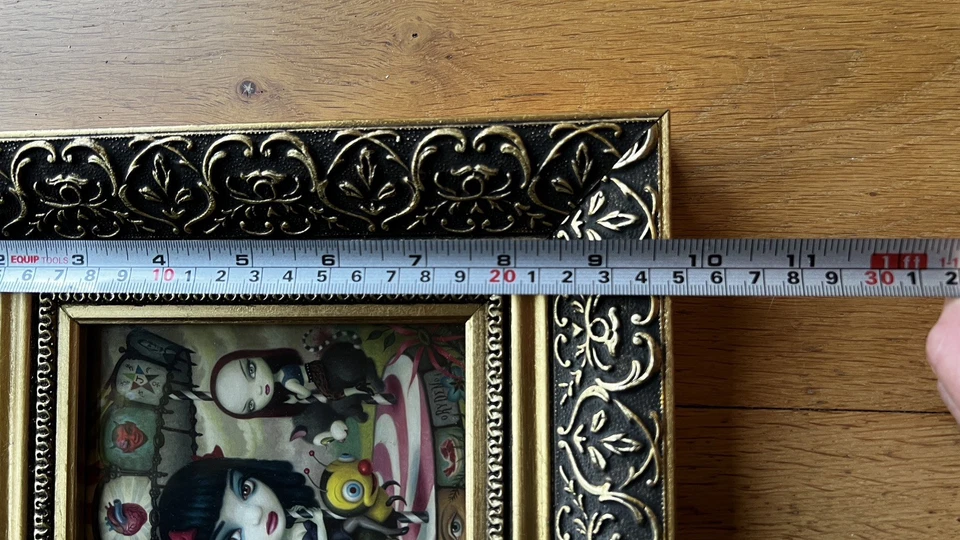 Mark Ryden hochwertige Reproduktion Kunstdruck KLARE HERZEN, GRAUE BLUMEN - Bild 3 von 4