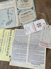 1965 Eastern Steamship Lines Cruise Ephemera Lot &ndash; S.S. Ariadne, Evangeli